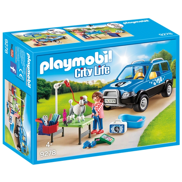 9278 Playmobil Flyttbar hundsalong (Bild 1 av 5)