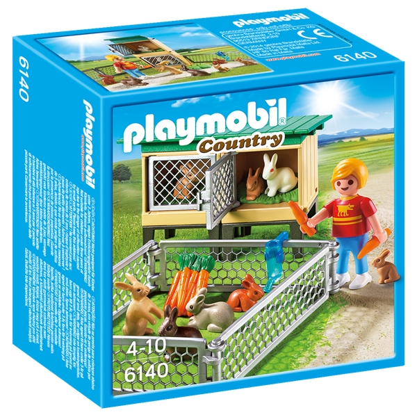 6140 Playmobil Kaninbur med utomhusinhägnad (Bild 1 av 4)