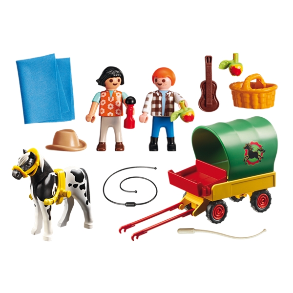 6948 Playmobil Picknick med ponnyvagn (Bild 2 av 4)