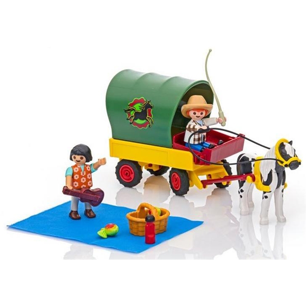 6948 Playmobil Picknick med ponnyvagn (Bild 3 av 4)