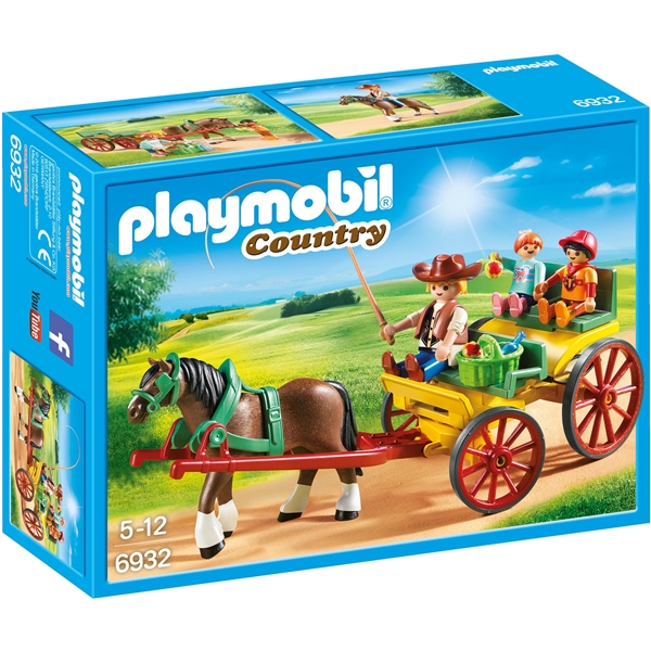 6932 Playmobil Hästvagn (Bild 1 av 6)