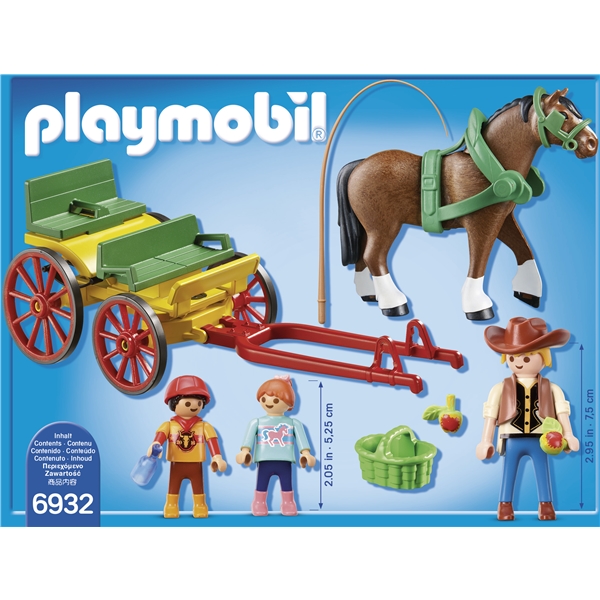 6932 Playmobil Hästvagn (Bild 2 av 6)