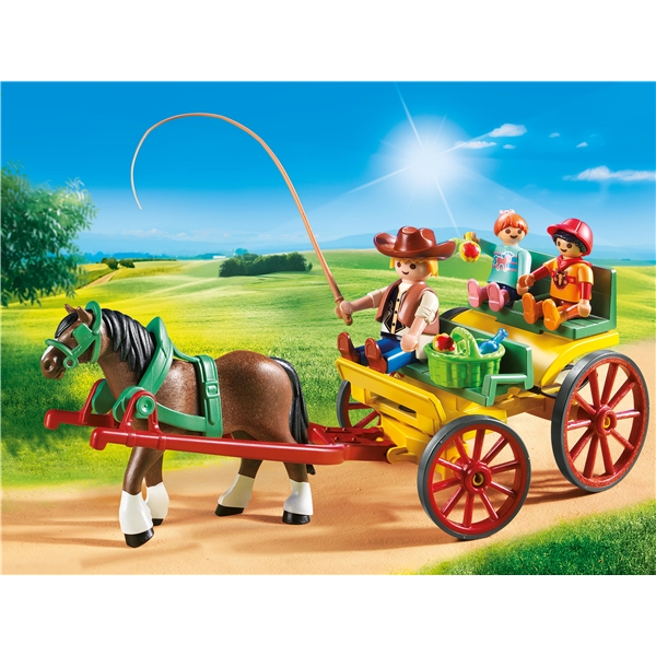 6932 Playmobil Hästvagn (Bild 3 av 6)