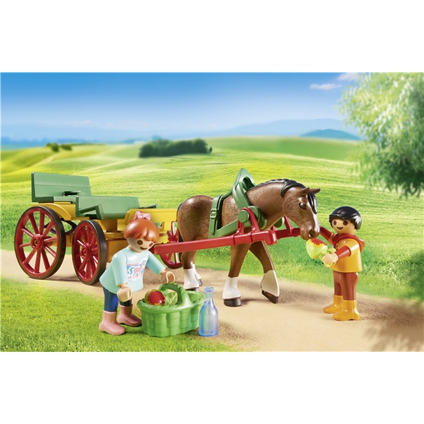 6932 Playmobil Hästvagn (Bild 4 av 6)