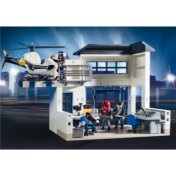 9372 Playmobil Polisstation (Bild 3 av 6)