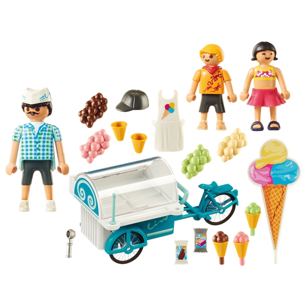 9426 Playmobil Cykel med glassvagn (Bild 2 av 3)