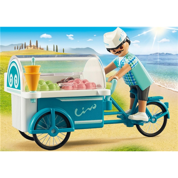 9426 Playmobil Cykel med glassvagn (Bild 3 av 3)