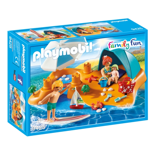 9425 Playmobil Familj på stranden (Bild 1 av 4)