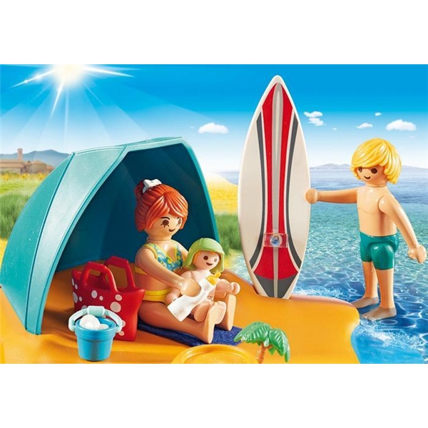 9425 Playmobil Familj på stranden (Bild 3 av 4)
