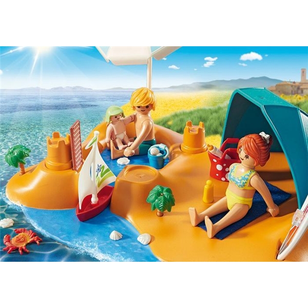 9425 Playmobil Familj på stranden (Bild 4 av 4)