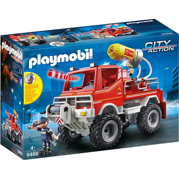 9466 Playmobil Brandjeep (Bild 1 av 2)