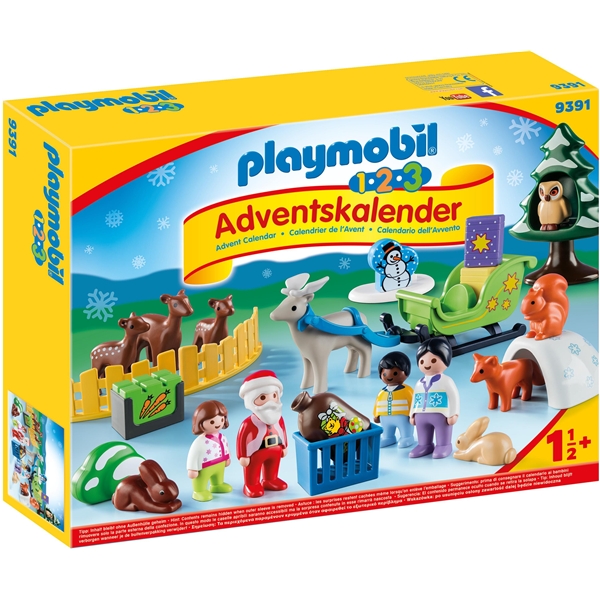 9391 Playmobil Adventskal. Jul i djurens skog (Bild 1 av 2)