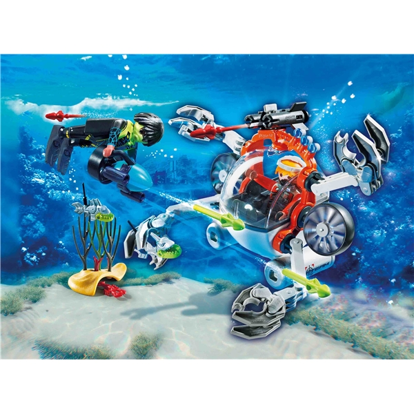70003 Playmobil SPY TEAM Undervattenverkstad (Bild 3 av 3)
