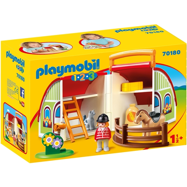 70180 Playmobil Min Gård Att Ta Med (Bild 1 av 3)