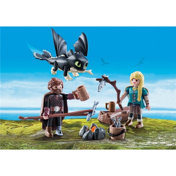 70040 Playmobil Hicke och Astrid med drakunge (Bild 3 av 3)