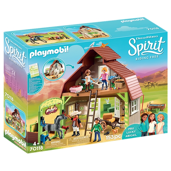 70118 Playmobil Ladugård med Lucky, Pru, Abigail (Bild 1 av 3)