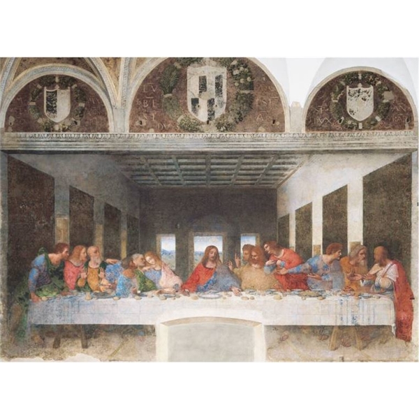 Pussel 1000 Bitar Museum Leonardo The Last Supper (Bild 2 av 2)
