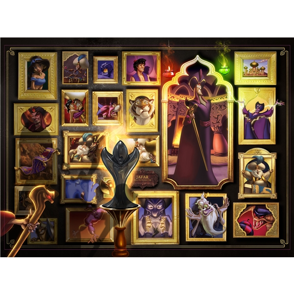 Pussel 1000 Bitar Villainous Disney: Jafar (Bild 2 av 6)