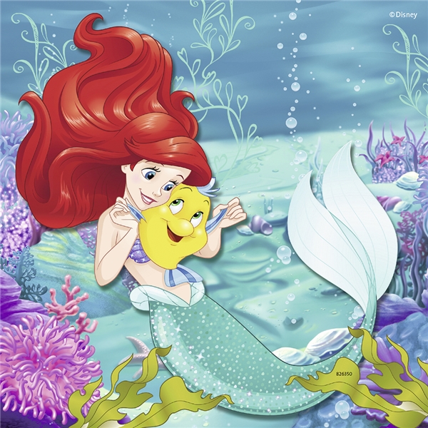 Pussel 3 x 49 Bitar Disney Princess (Bild 2 av 4)