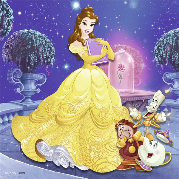Pussel 3 x 49 Bitar Disney Princess (Bild 4 av 4)