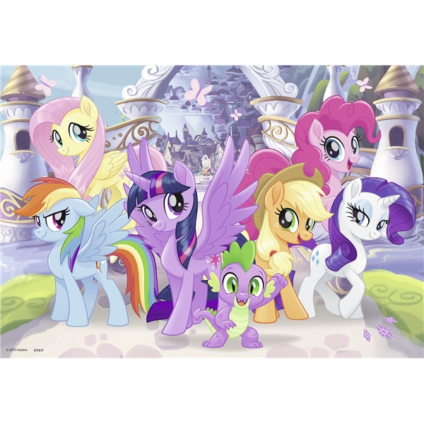 Pussel 2 x 24 Bitar Wonderful Ponies (Bild 2 av 3)