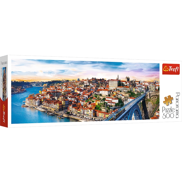 Pussel 500 Bitar Panorama Porto (Bild 1 av 2)