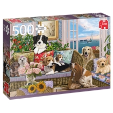 Pussel 500 Bitar Furry Friends