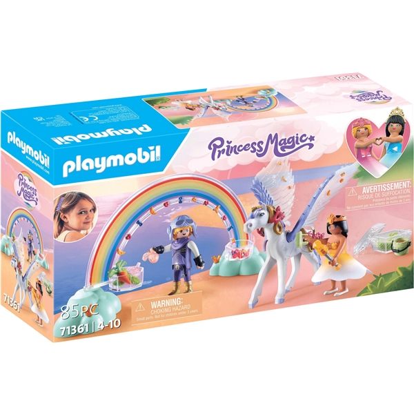 71361 Playmobil Princess Magic Pegasus & Regnbåge (Bild 1 av 7)