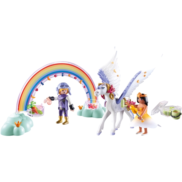 71361 Playmobil Princess Magic Pegasus & Regnbåge (Bild 2 av 7)