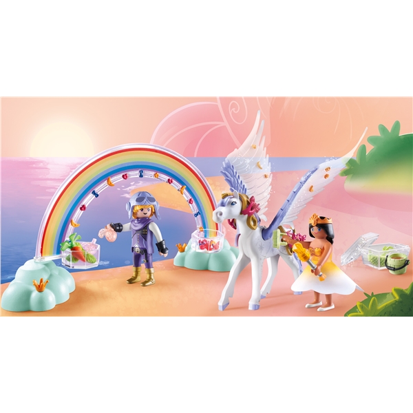 71361 Playmobil Princess Magic Pegasus & Regnbåge (Bild 3 av 7)