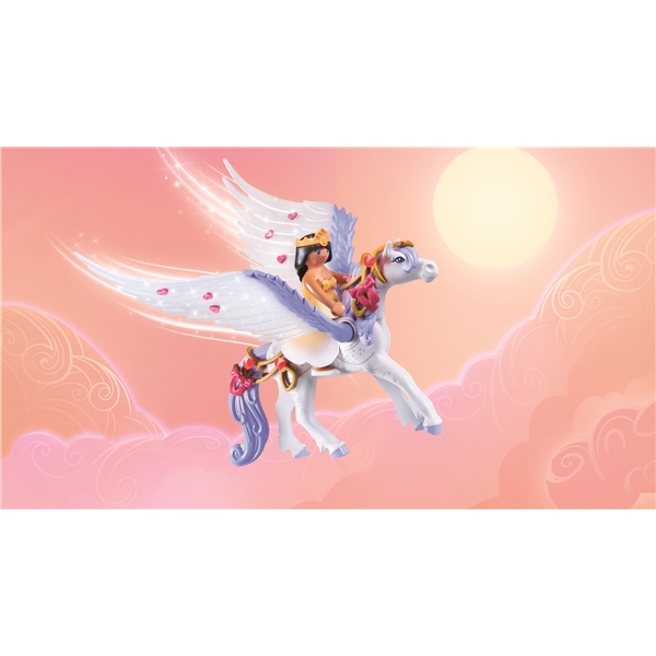 71361 Playmobil Princess Magic Pegasus & Regnbåge (Bild 4 av 7)