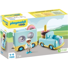 71325 Playmobil 1.2.3 Lastbil med Munkar