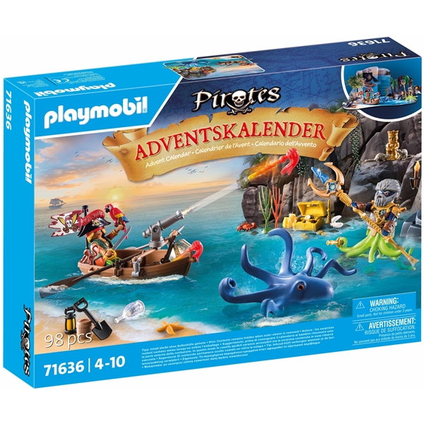 71636 Playmobil Adventskalender Pirates (Bild 1 av 2)