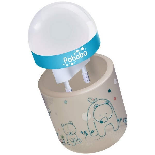 Pabobo Nomad Nattlampa Björn Beige (Bild 3 av 3)