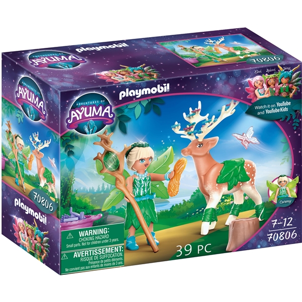 70806 Playmobil Ayuma Forest Fairy med Totemdjur (Bild 1 av 3)