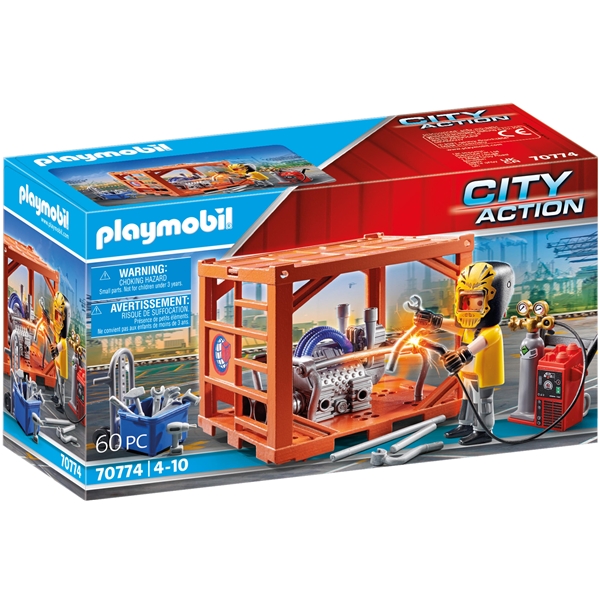 70774 Playmobil Cargo Containertillverkare (Bild 1 av 3)