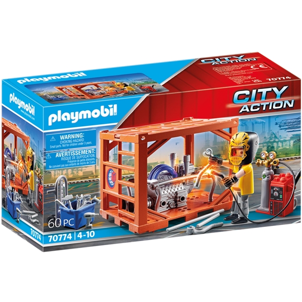 70774 Playmobil Cargo Containertillverkare (Bild 1 av 3)