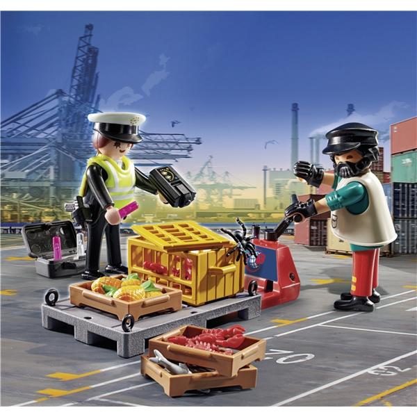 70775 Playmobil Cargo Tullkontroll (Bild 4 av 4)