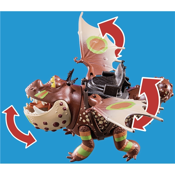 70729 Playmobil Dragon: Fiskfot och Meatlug (Bild 5 av 6)