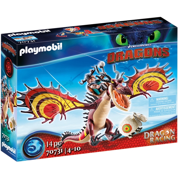 70731 Playmobil Dragon: Snotlout och Hookfang (Bild 1 av 5)