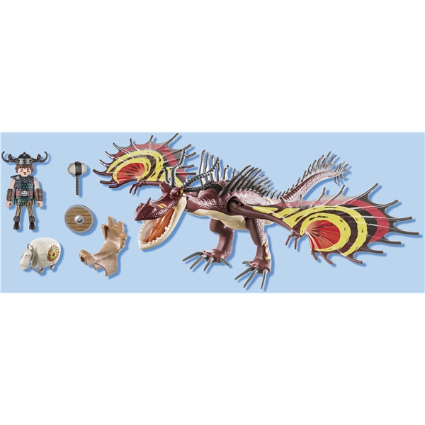 70731 Playmobil Dragon: Snotlout och Hookfang (Bild 2 av 5)