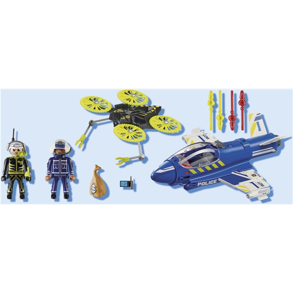 70780 Playmobil City Polisjet: Jakt Med Drönare (Bild 7 av 8)