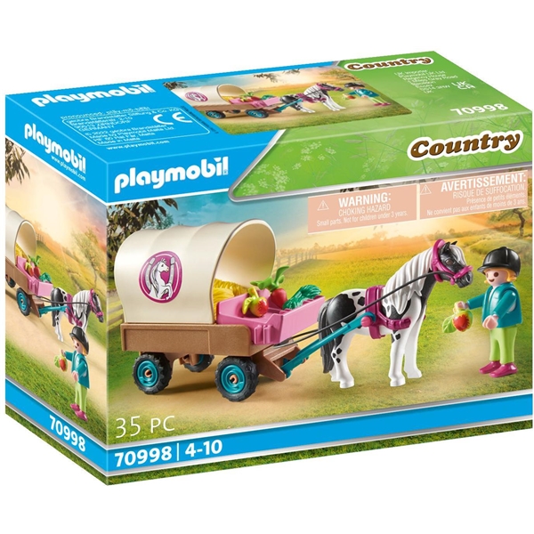 70998 Playmobil Country Ponnykärra (Bild 1 av 5)