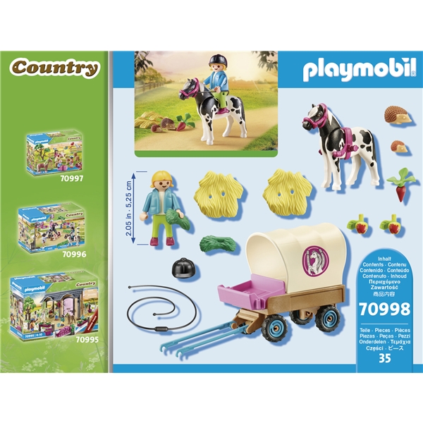 70998 Playmobil Country Ponnykärra (Bild 5 av 5)