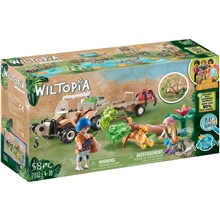 71011 Playmobil Wiltopia Djurräddningsfyrhjuling