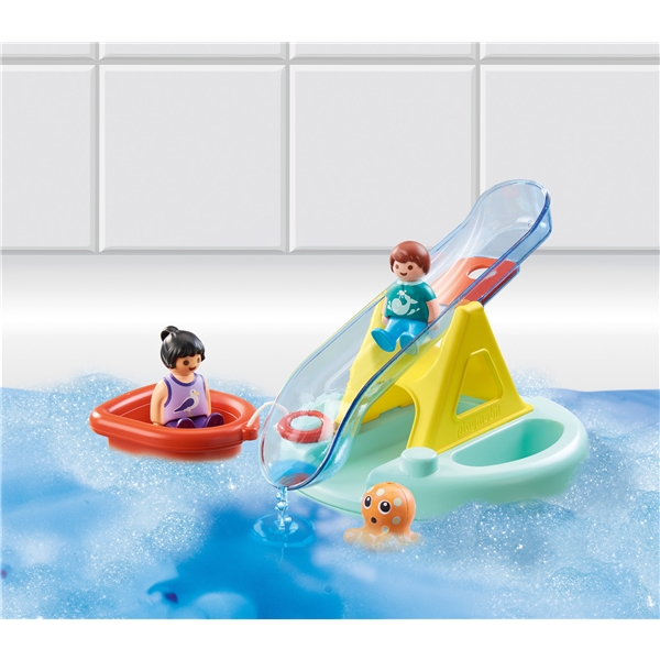 70635 Playmobil 1.2.3 Aqua Badö med Rutschkana (Bild 3 av 5)