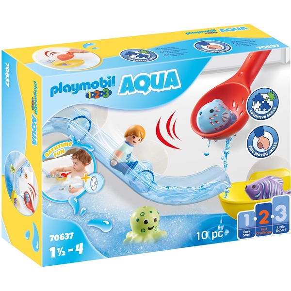 70637 Playmobil 1.2.3 Aqua Fisknöje Havsdjur (Bild 1 av 5)