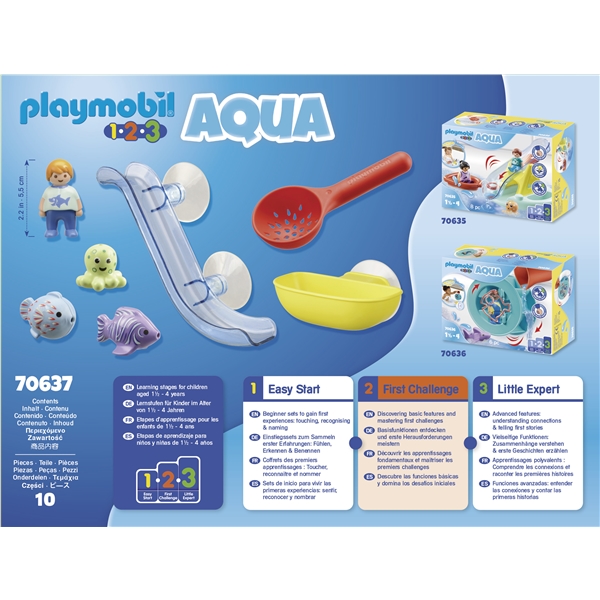 70637 Playmobil 1.2.3 Aqua Fisknöje Havsdjur (Bild 5 av 5)