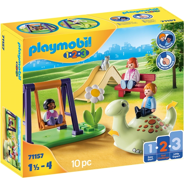 71157 Playmobil 1.2.3 Lekplats (Bild 1 av 7)