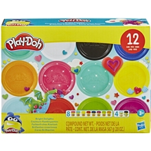 Play-Doh Compound Bright Delights Multicolor Pack